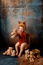 Load image into Gallery viewer, Burnt orange fox outfit for 6-12 months old. Ready to send