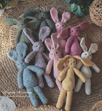 Load image into Gallery viewer, Knitted Bunny Toy | Posing Prop | Photography Prop | Handmade | Various Colours Available