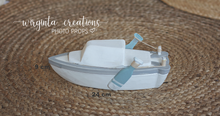 Load image into Gallery viewer, Wooden Nautical Fisherman’s Set | Decorative Coastal Photo Props for Newborn and Children Photography | Home Décor | Upcycled Fisherman's Bundle