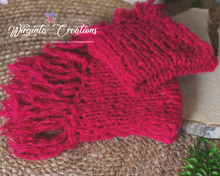 Load image into Gallery viewer, Handmade Knitted Blanket| Photography Prop| Alpaka Layer