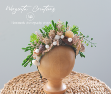 Load image into Gallery viewer, Mermaid-inspired Handmade Photography Headband for 24 Months to Adults - Made for Photoshoots