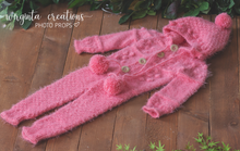 Load image into Gallery viewer, Footless pyjama, onesie style outfit for 12-24 months old. Photography prop