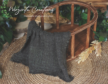 Load image into Gallery viewer, Handcrafted Wooden Oval Crib. Brown Distressed Design or Solid Brown Colour. Made-to-order