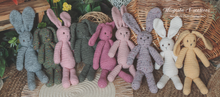 Load image into Gallery viewer, Knitted Bunny Toy | Posing Prop | Photography Prop | Handmade | Various Colours Available