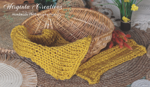 Knitted Blanket| Photography Prop| Mustard Layer | Handmade