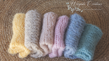 Load image into Gallery viewer, Handmade Alpaca Layer | Colours: Yellow, Camel Brown, Light Pink, Darker Pink, Light Blue, Mint | Photography Prop
