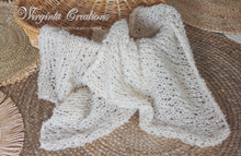 Load image into Gallery viewer, Handmade Layer | Cream Colour | Knitted Photography Prop