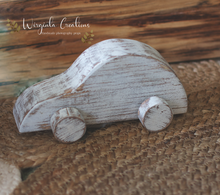 Load image into Gallery viewer, Charming Handmade Wooden Car Toys - Ideal for Photography, Cake Smashes, and Rustic Decor