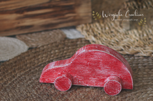 Load image into Gallery viewer, Charming Handmade Wooden Car Toys - Ideal for Photography, Cake Smashes, and Rustic Decor
