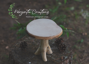 Handmade Natural Wood Cake Stand-Cake Smash - Unique Rustic, Woodlands Theme