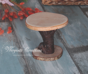 Handmade Natural Wood Cake Stand | Cake Smash | Unique Rustic | Woodlands Theme