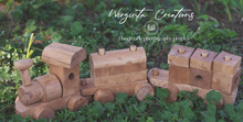 Load image into Gallery viewer, Natural Wood Train Toy: Perfect for Photoshoots and Home Decor